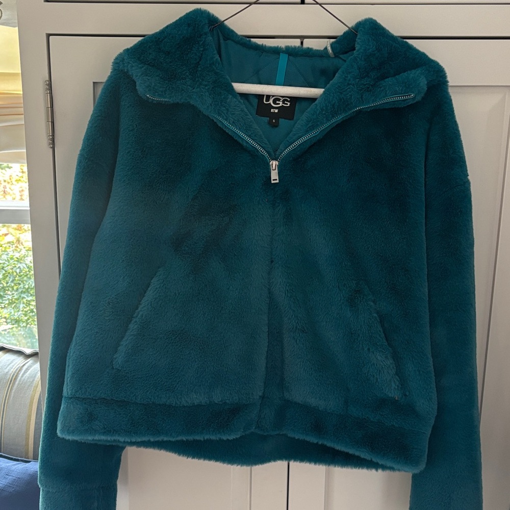 UGG Teal Teddy Jacket